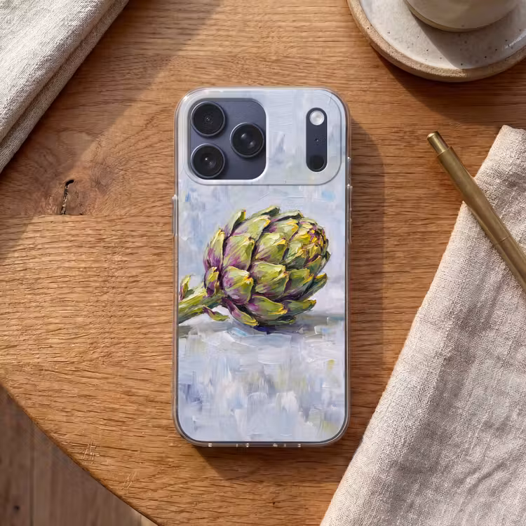 Telefoonhoesje Softcase - Eten - Artisjok - Modern — 2