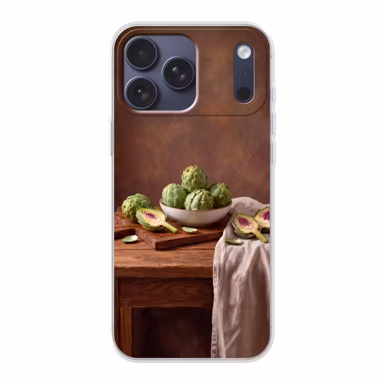 Telefoonhoesje Softcase - Groenten - Artisjok - Keuken — 1