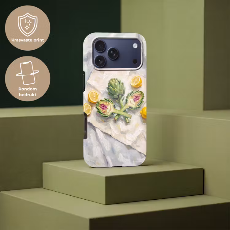 Telefoonhoesje Toughcase - Artisjok - Citroen - Eten — 7