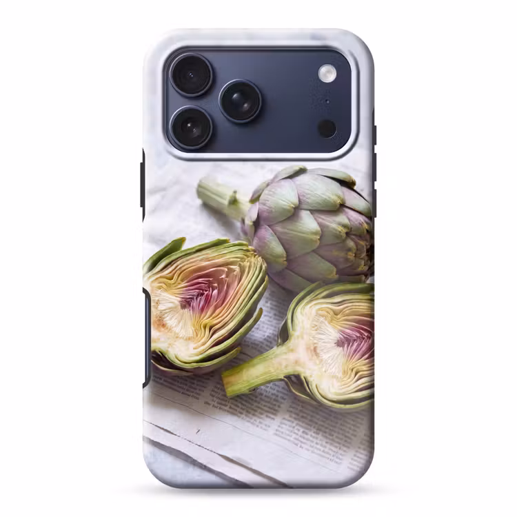 Telefoonhoesje Toughcase - Artisjok - Doorgesneden - Eten — 1
