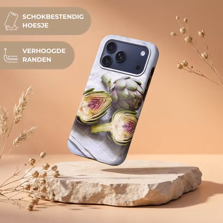 Telefoonhoesje Toughcase - Artisjok - Doorgesneden - Eten — 5