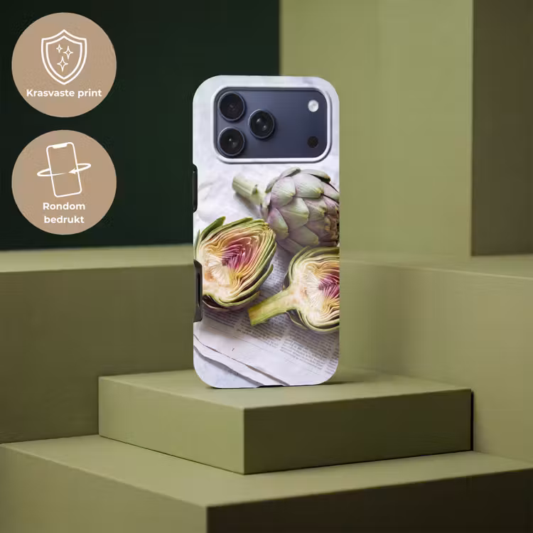 Telefoonhoesje Toughcase - Artisjok - Doorgesneden - Eten — 7