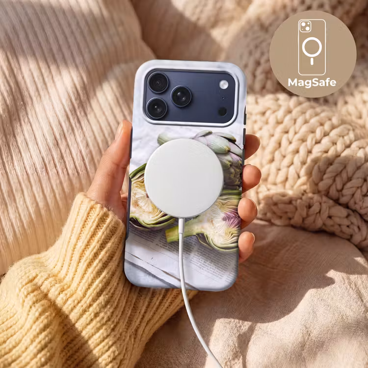 Telefoonhoesje Toughcase - Artisjok - Doorgesneden - Eten — 8