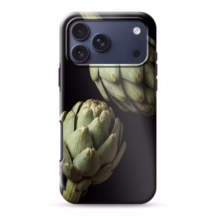 Telefoonhoesje Toughcase - Artisjok - Groen - Eten — 1