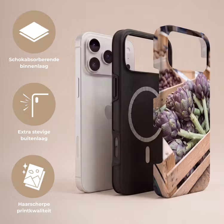 Telefoonhoesje Toughcase - Groenten - Markt - Vers — 3