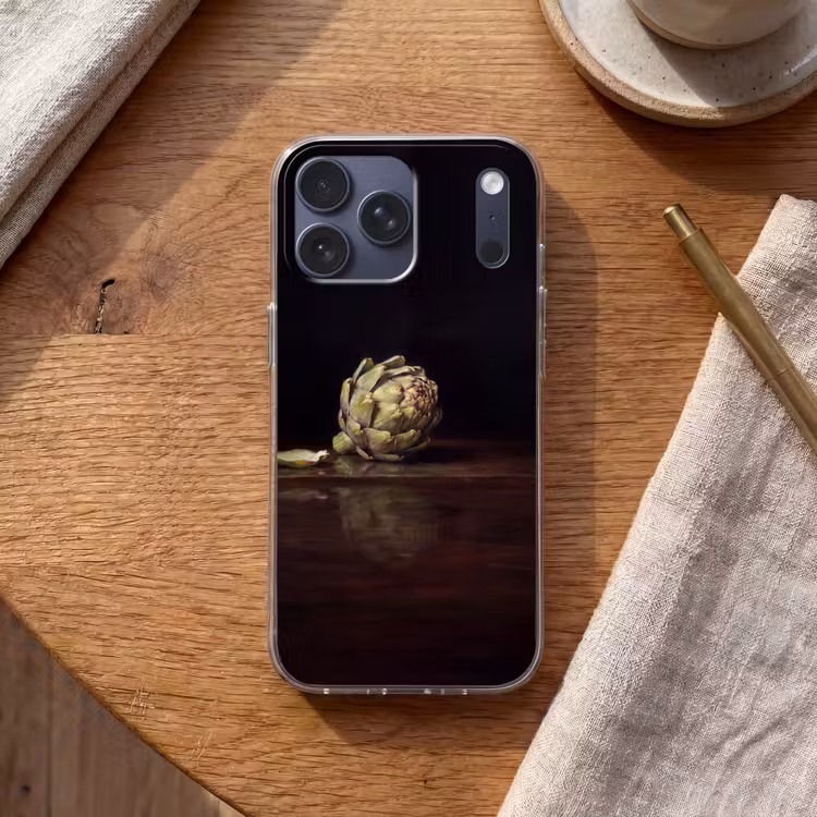 Telefoonhoesje Softcase - Artichok - Eten - Klassiek — 2