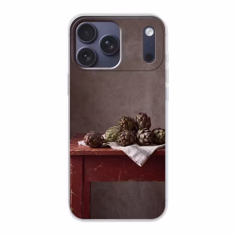 Telefoonhoesje Softcase - Artisjok - Eten - Rustiek — 1