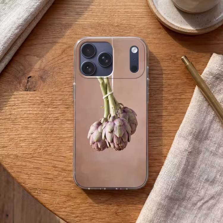 Telefoonhoesje Softcase - Artisjokken - Hangend - Groenten — 2