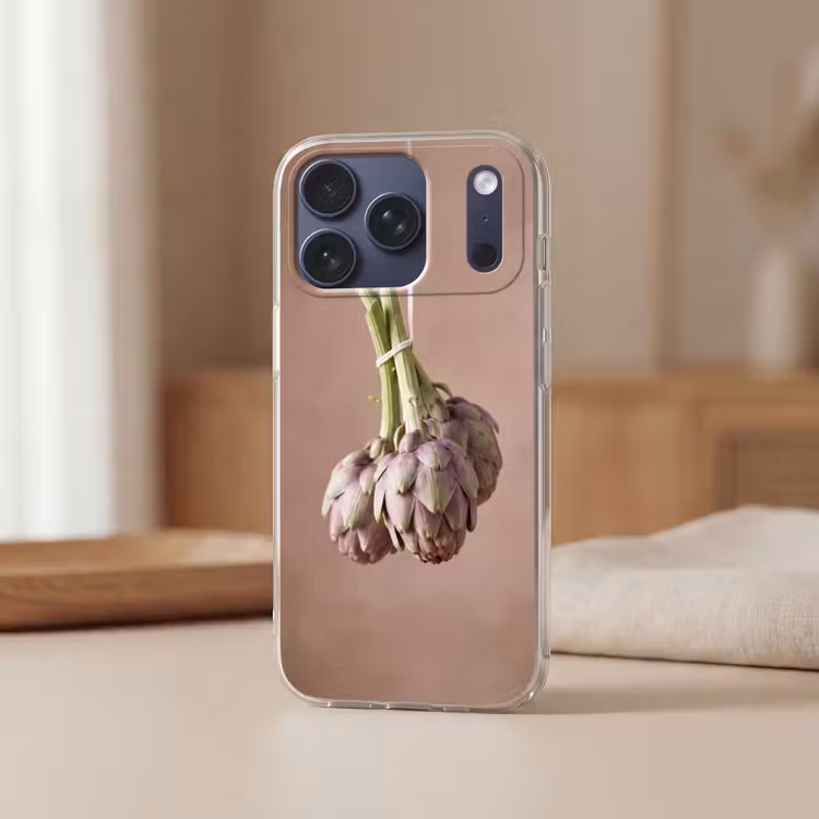 Telefoonhoesje Softcase - Artisjokken - Hangend - Groenten — 3