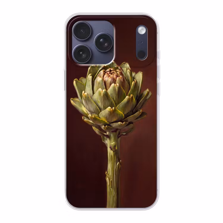 Telefoonhoesje Softcase - Groente - Artisjok - Groen — 1