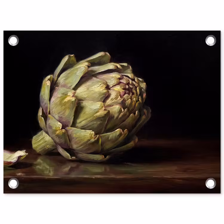 Tuinposter - Artichok - Eten - Klassiek — 1