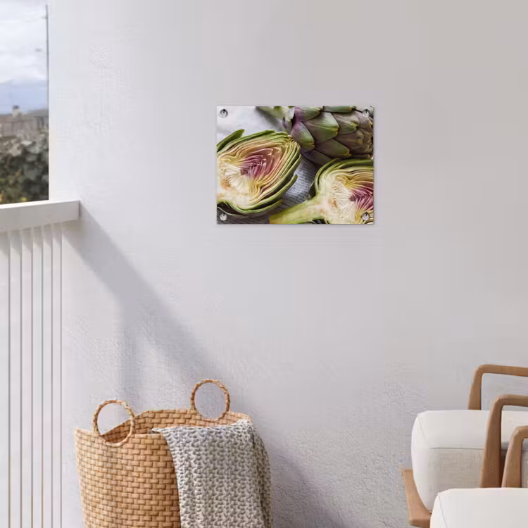 Tuinposter - Artisjok - Doorgesneden - Eten — 3