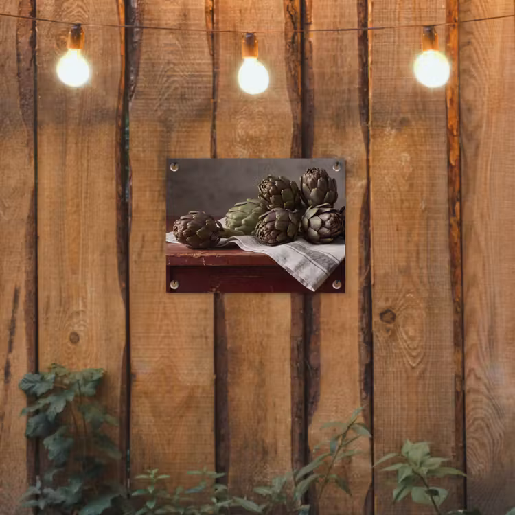 Tuinposter - Artisjok - Eten - Rustiek — 2
