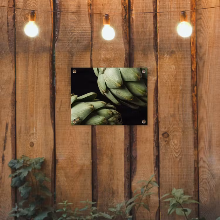Tuinposter - Artisjok - Groen - Eten — 2