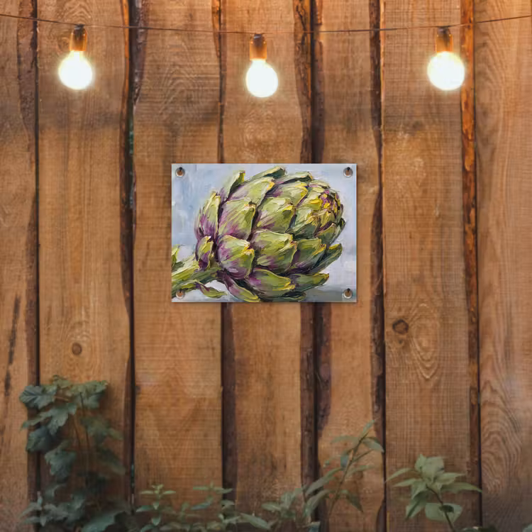 Tuinposter - Eten - Artisjok - Modern — 2