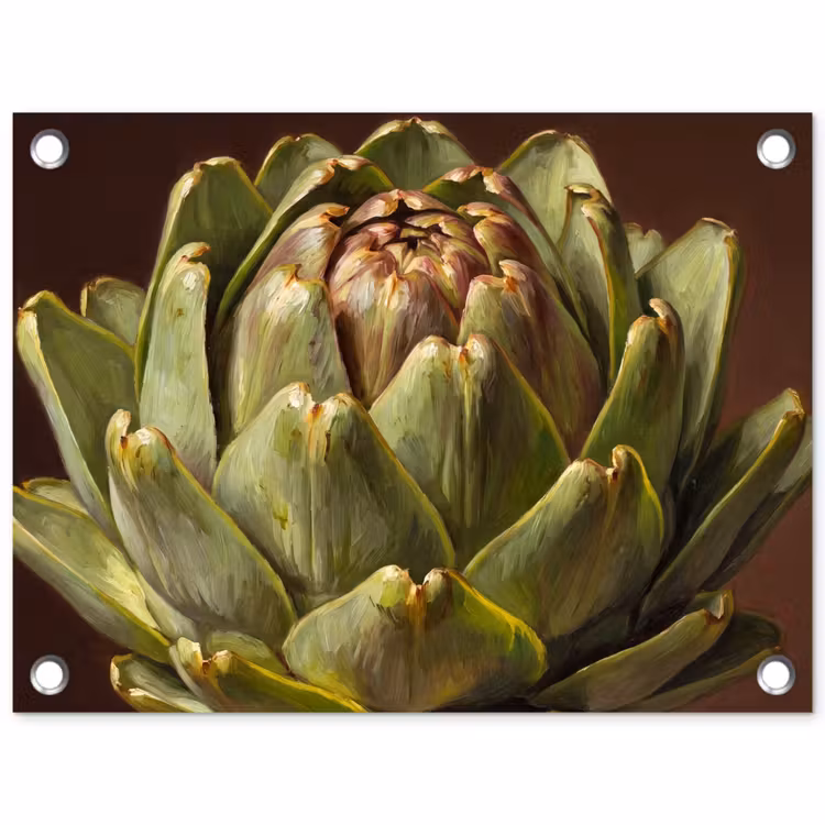 Tuinposter - Groente - Artisjok - Groen — 1