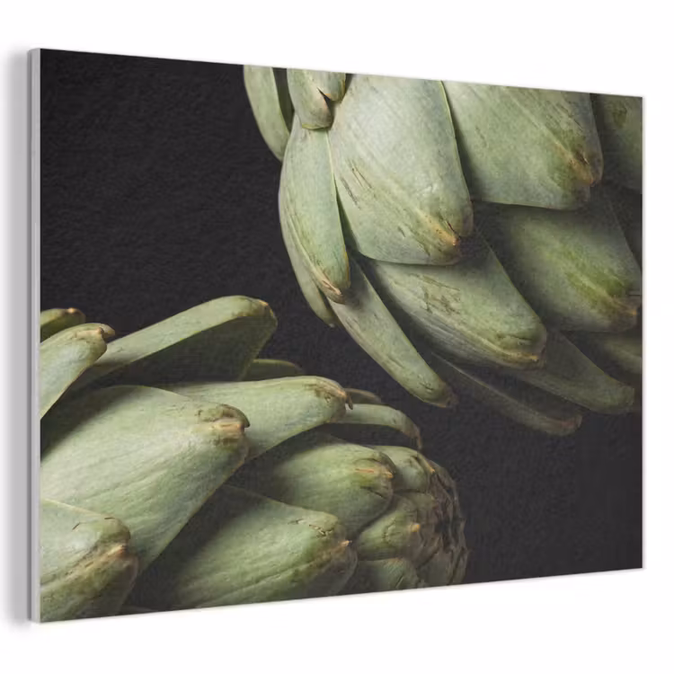 Akoestisch schilderij - Artisjok - Groen - Eten — 1