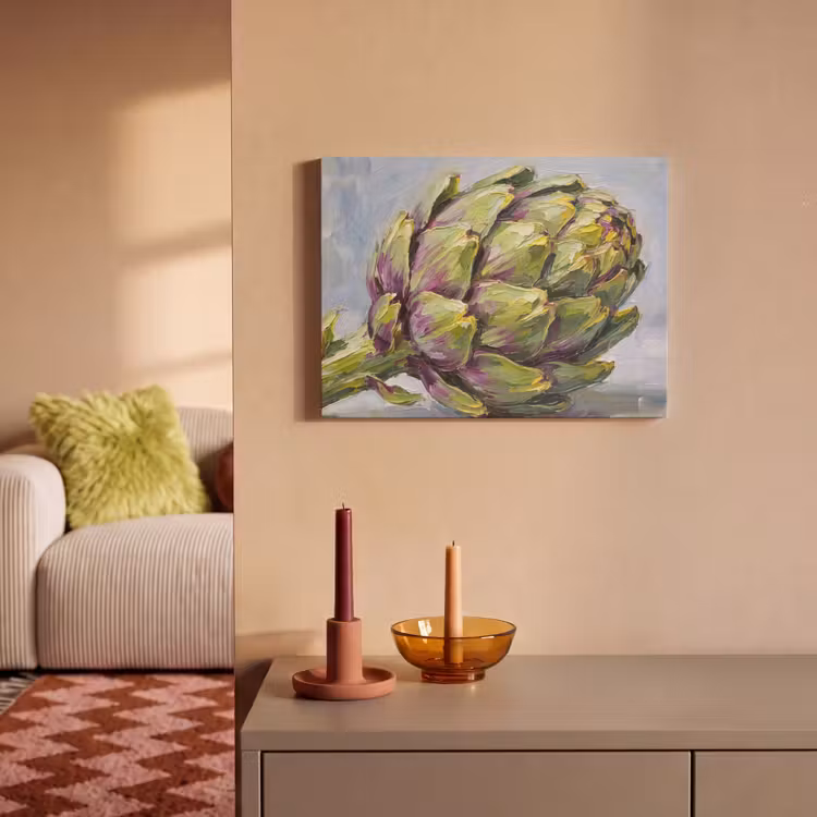 Akoestisch schilderij - Eten - Artisjok - Modern — 2