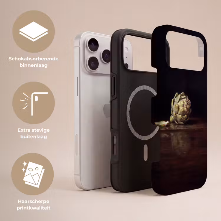 Telefoonhoesje Toughcase - Artichok - Eten - Klassiek — 3
