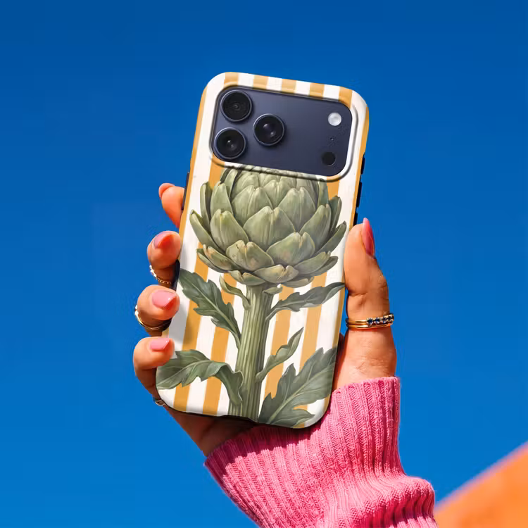 Telefoonhoesje Toughcase - Artisjok - Modern - Groente — 2