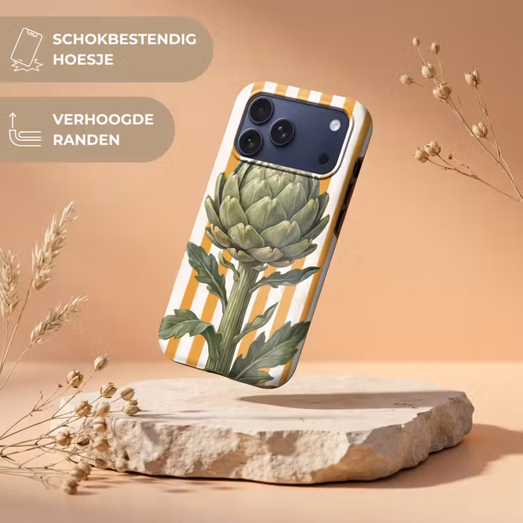 Telefoonhoesje Toughcase - Artisjok - Modern - Groente — 5