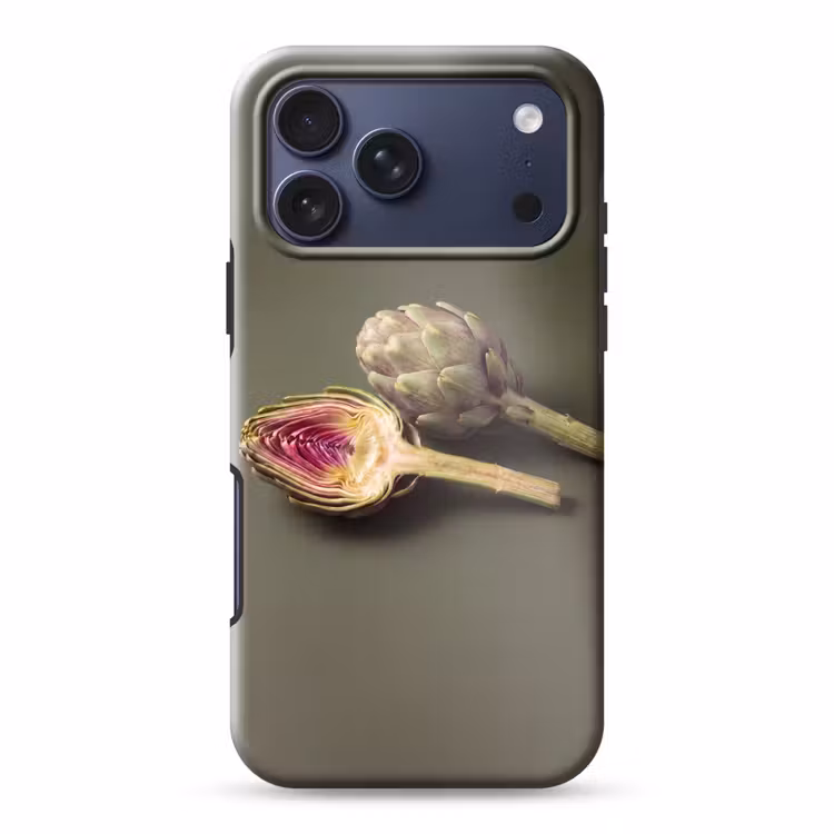 Telefoonhoesje Toughcase - Artisjok - Paars - Voedsel — 1