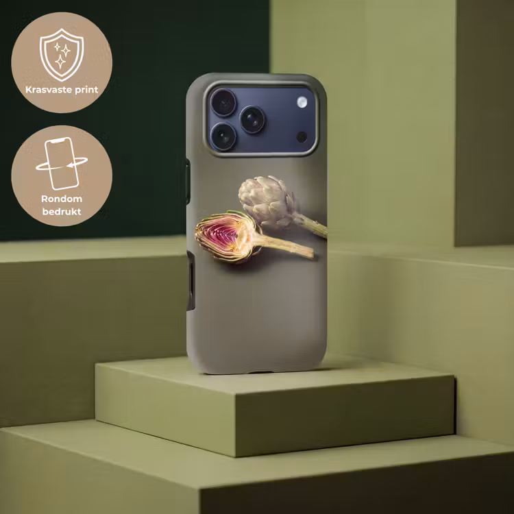 Telefoonhoesje Toughcase - Artisjok - Paars - Voedsel — 7