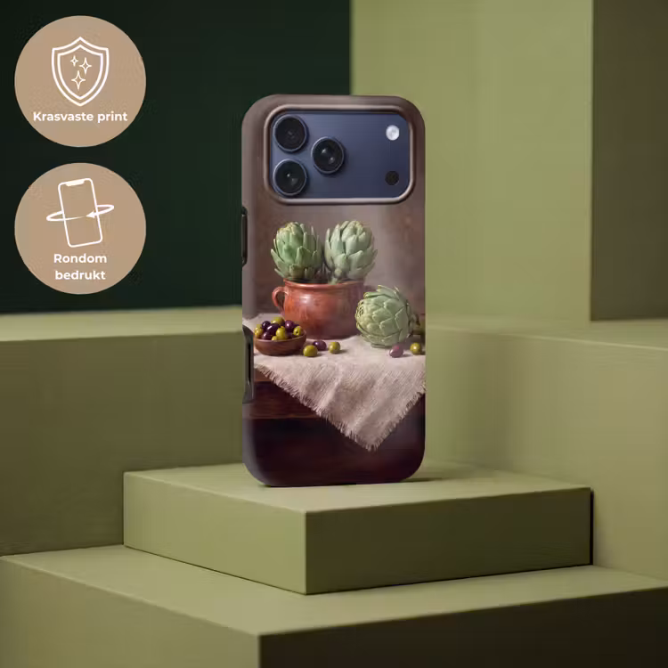Telefoonhoesje Toughcase - Artisjokken - Olijven - Eten — 7