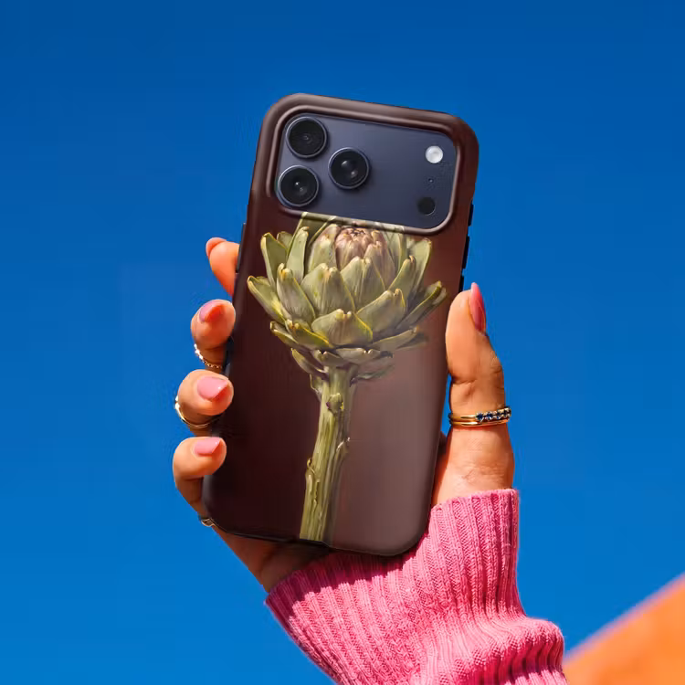Telefoonhoesje Toughcase - Groente - Artisjok - Groen — 2