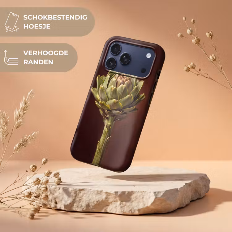 Telefoonhoesje Toughcase - Groente - Artisjok - Groen — 5