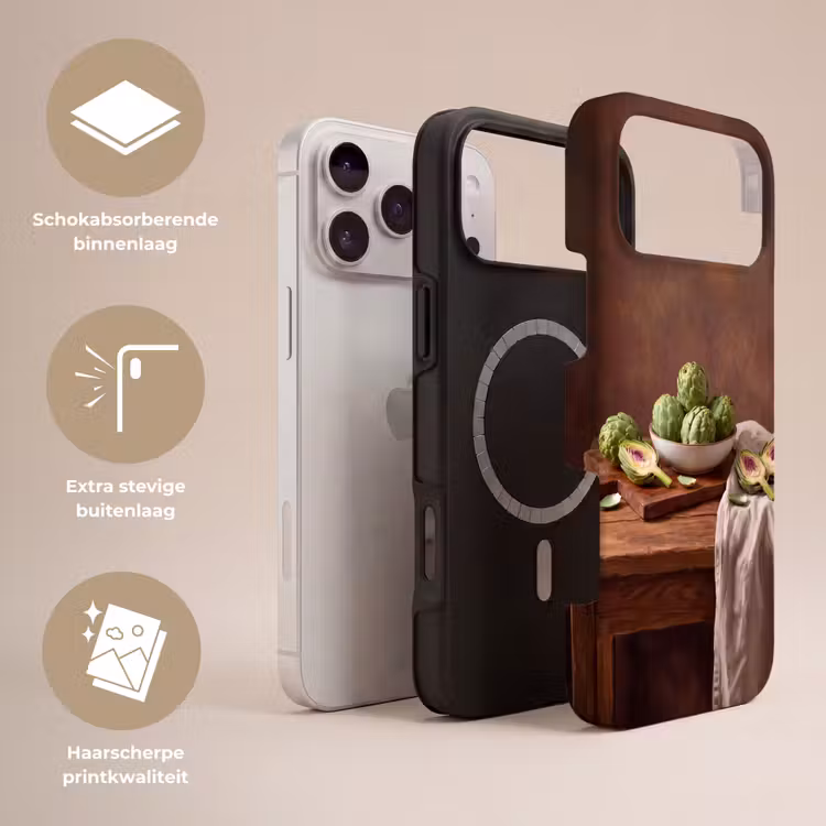 Telefoonhoesje Toughcase - Groenten - Artisjok - Keuken — 3