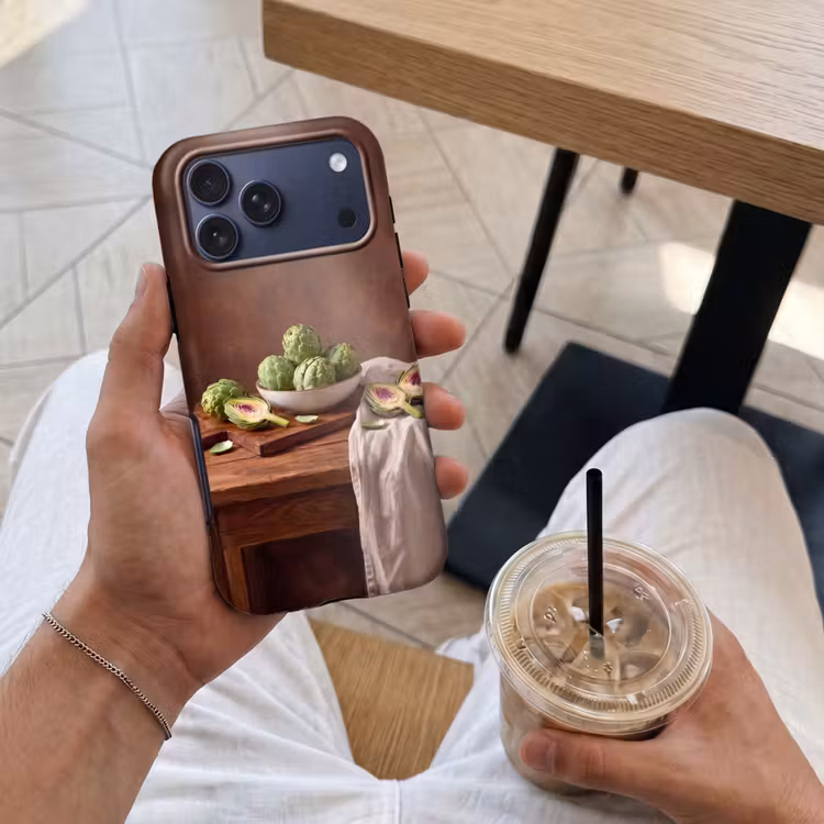 Telefoonhoesje Toughcase - Groenten - Artisjok - Keuken — 4