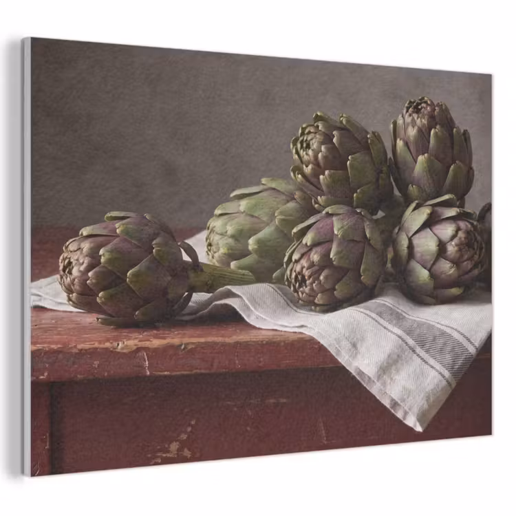 Akoestisch schilderij - Artisjok - Eten - Rustiek — 1