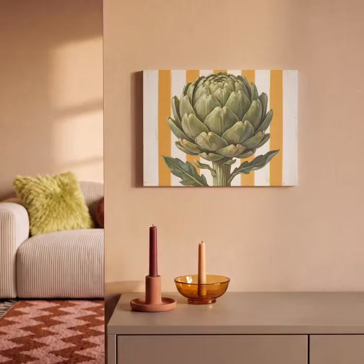 Akoestisch schilderij - Artisjok - Modern - Groente — 2