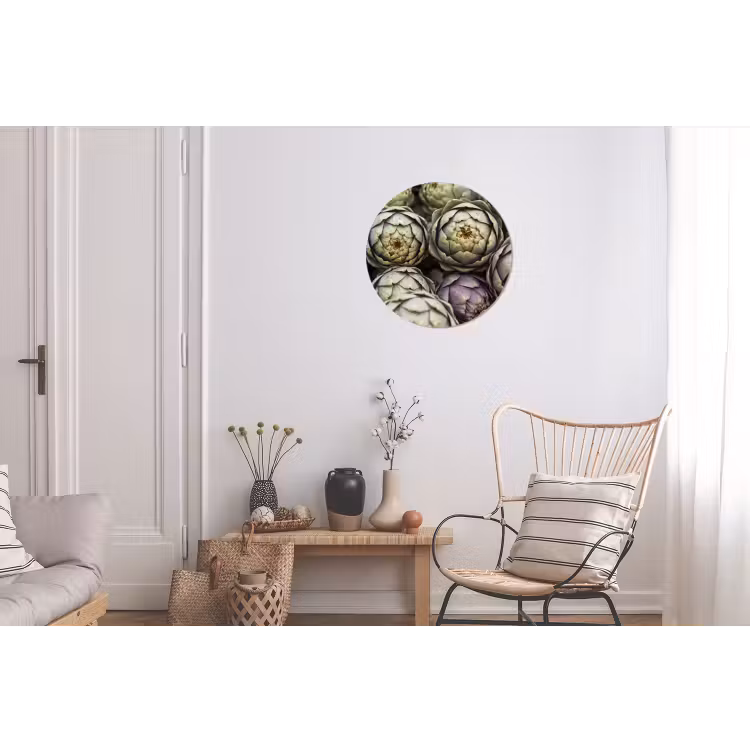 Wandcirkel - Aluminium - Groenten - Vers - Eten — 2