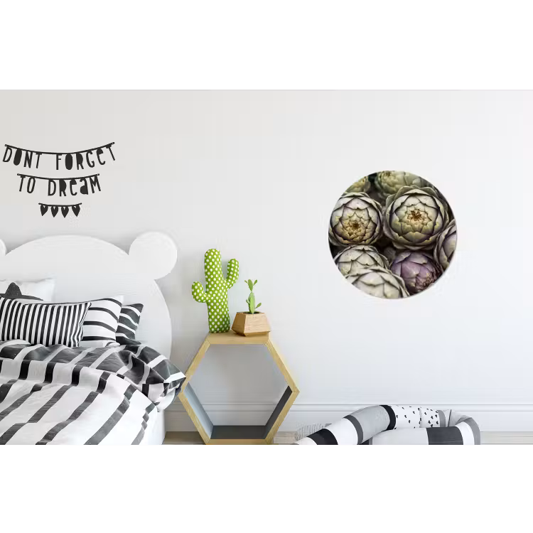 Wandcirkel - Aluminium - Groenten - Vers - Eten — 5