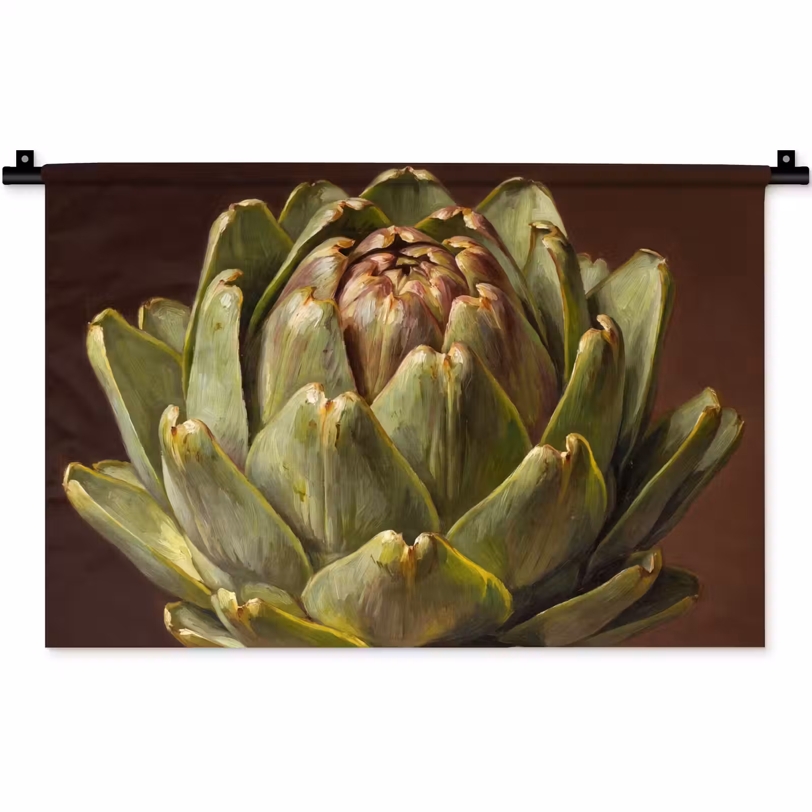 Wandkleed - Groente - Artisjok - Groen — 1