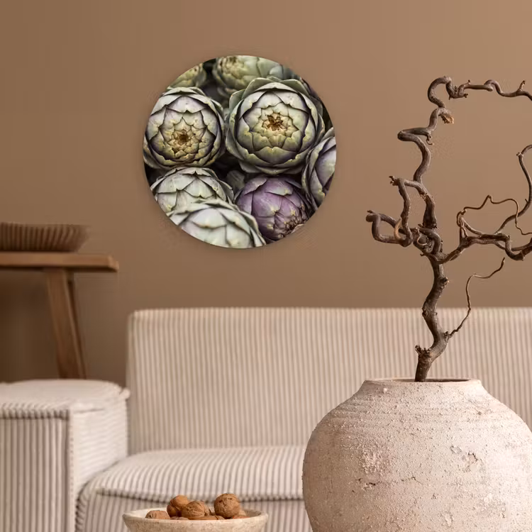 Wandcirkel - Glas - Groenten - Vers - Eten — 2