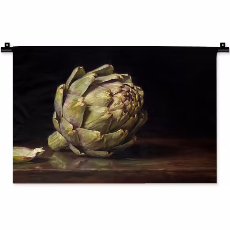 Wandkleed - Artichok - Eten - Klassiek — 1