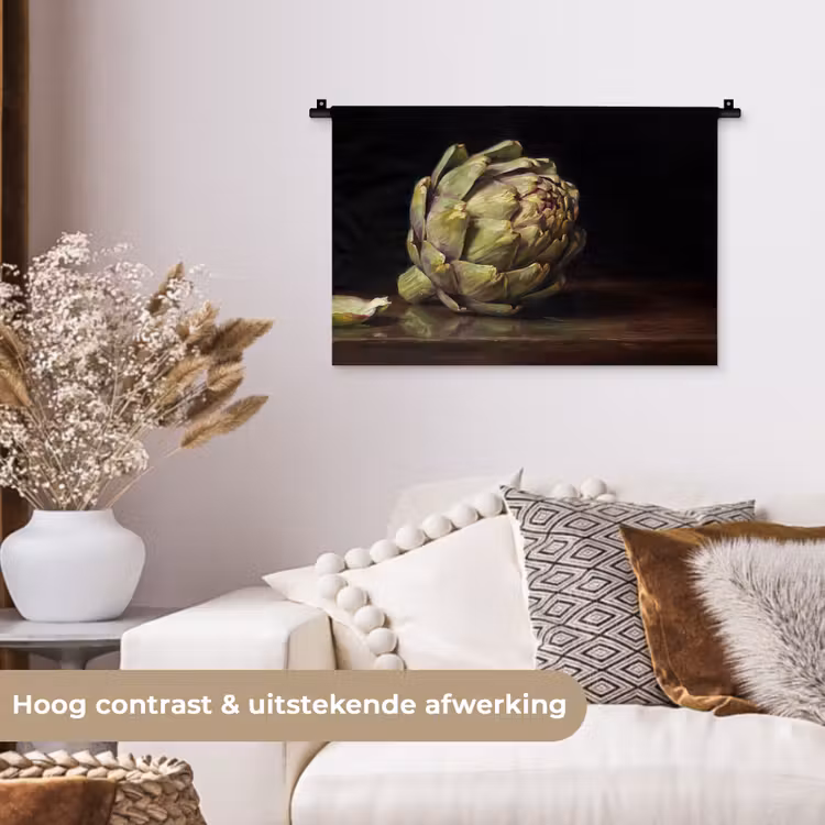 Wandkleed - Artichok - Eten - Klassiek — 4