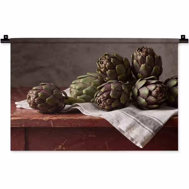 Wandkleed - Artisjok - Eten - Rustiek — 1