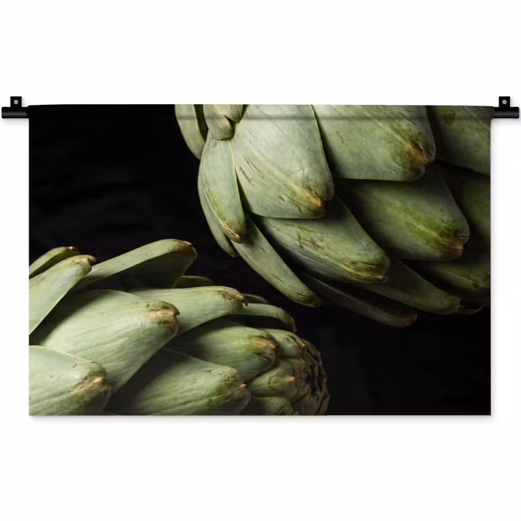 Wandkleed - Artisjok - Groen - Eten — 1