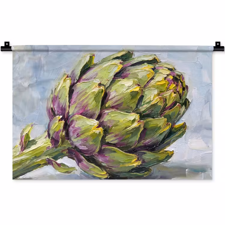 Wandkleed - Eten - Artisjok - Modern — 1