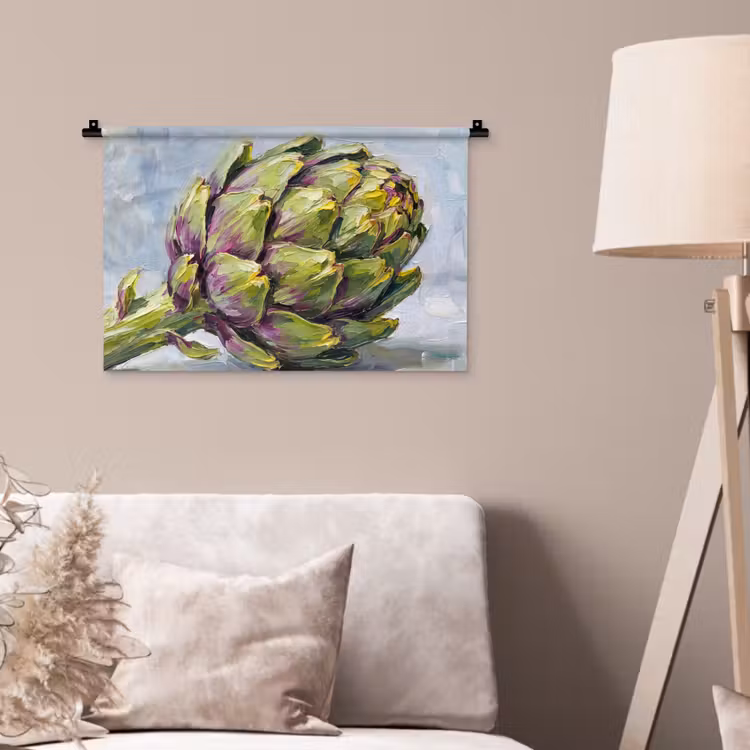 Wandkleed - Eten - Artisjok - Modern — 2