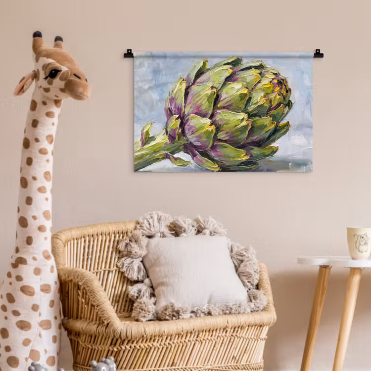 Wandkleed - Eten - Artisjok - Modern — 5