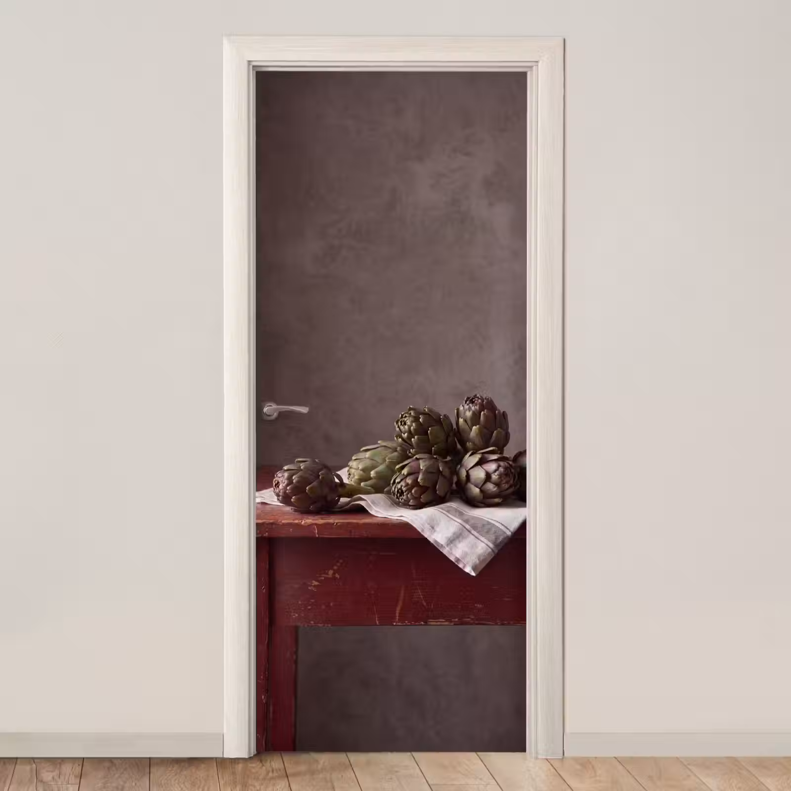 Deursticker - Artisjok - Eten - Rustiek — 1