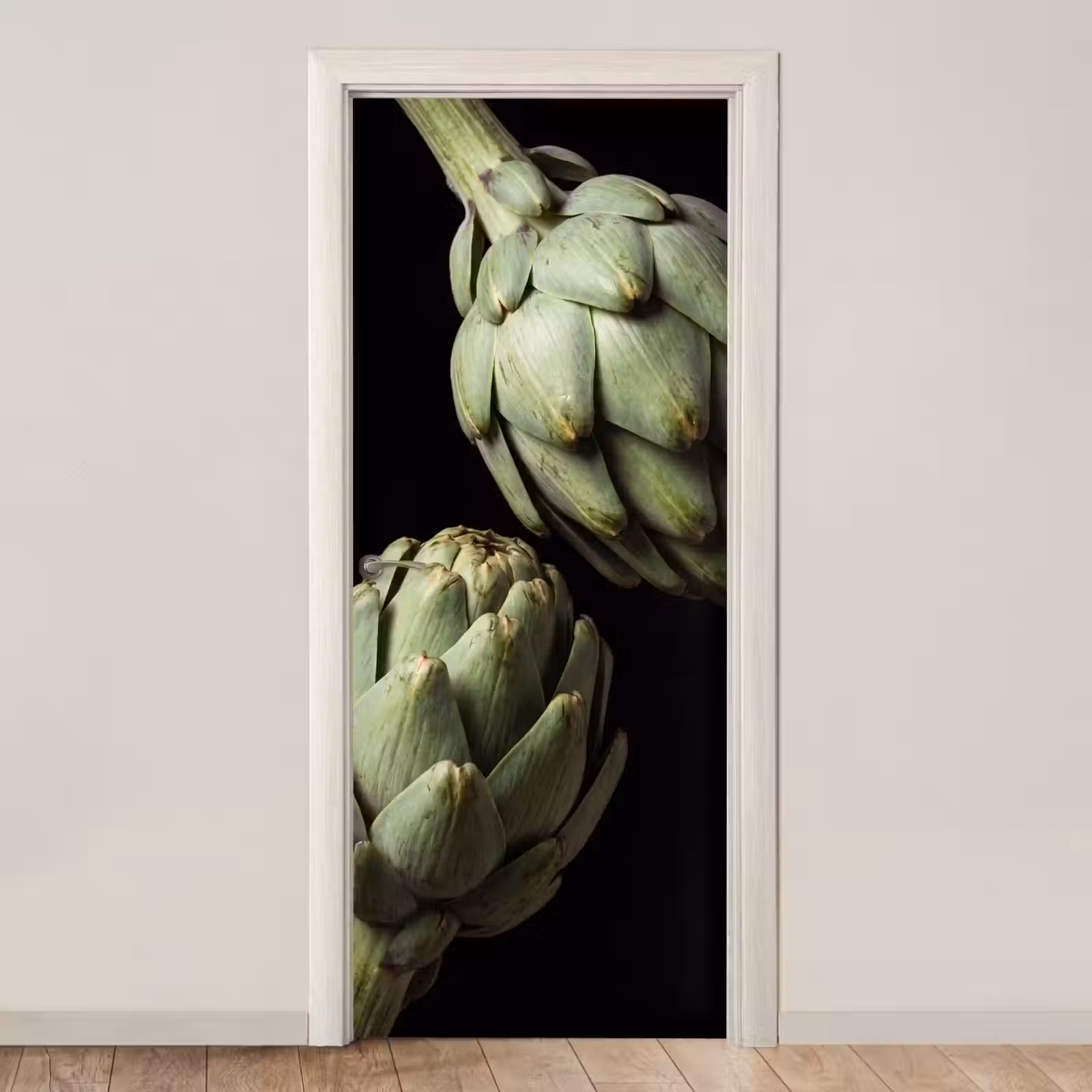 Deursticker - Artisjok - Groen - Eten — 1