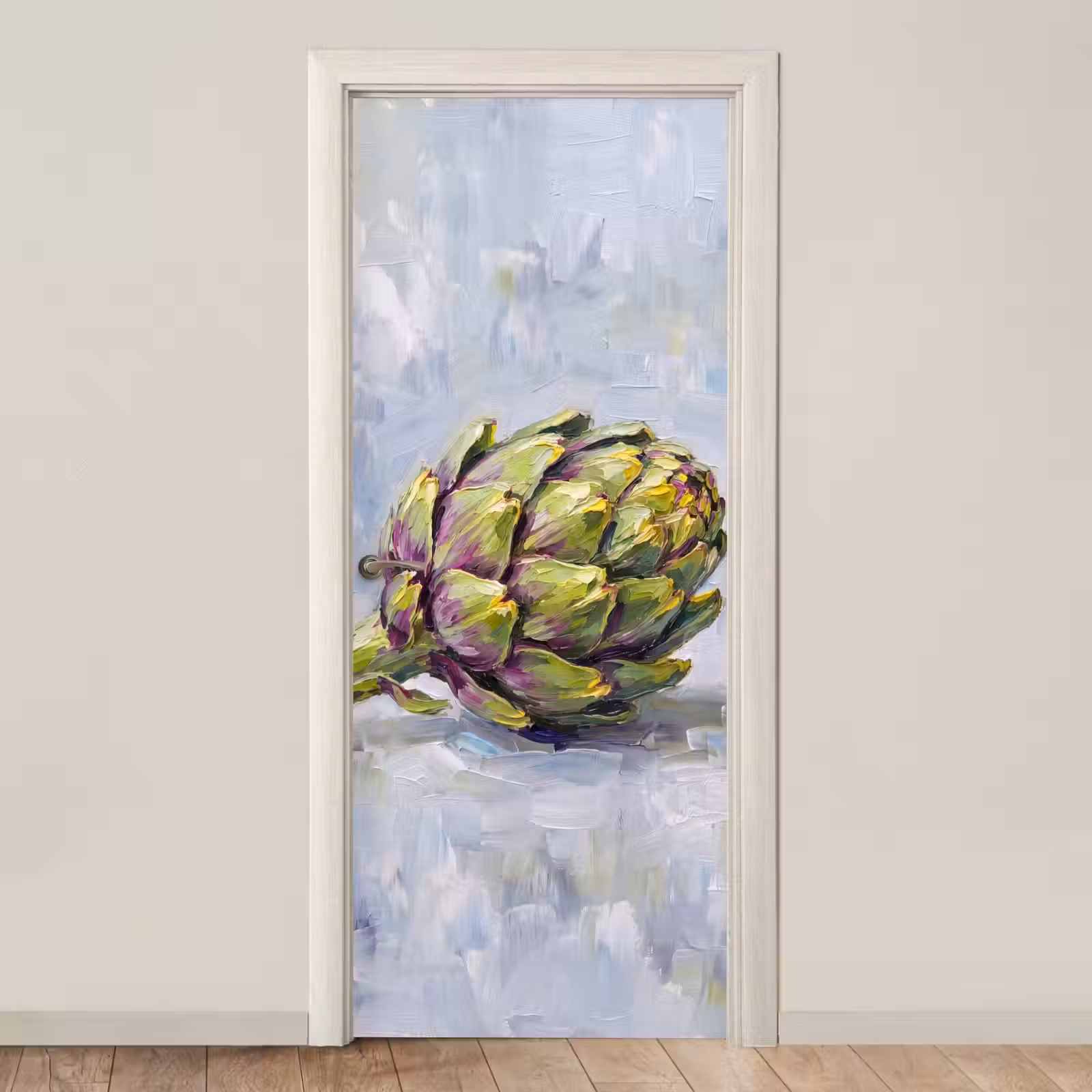 Deursticker - Eten - Artisjok - Modern — 1