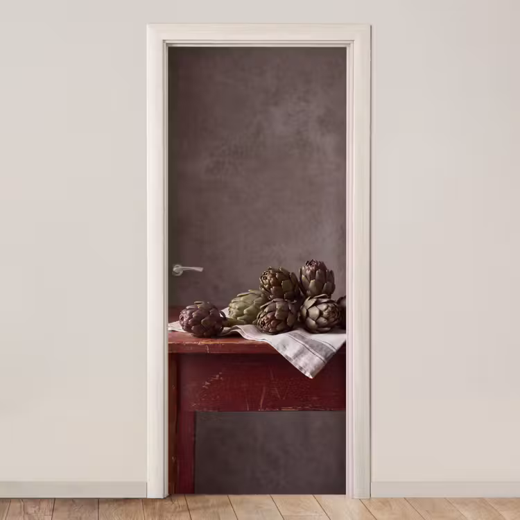 Deursticker - Artisjok - Eten - Rustiek — 1