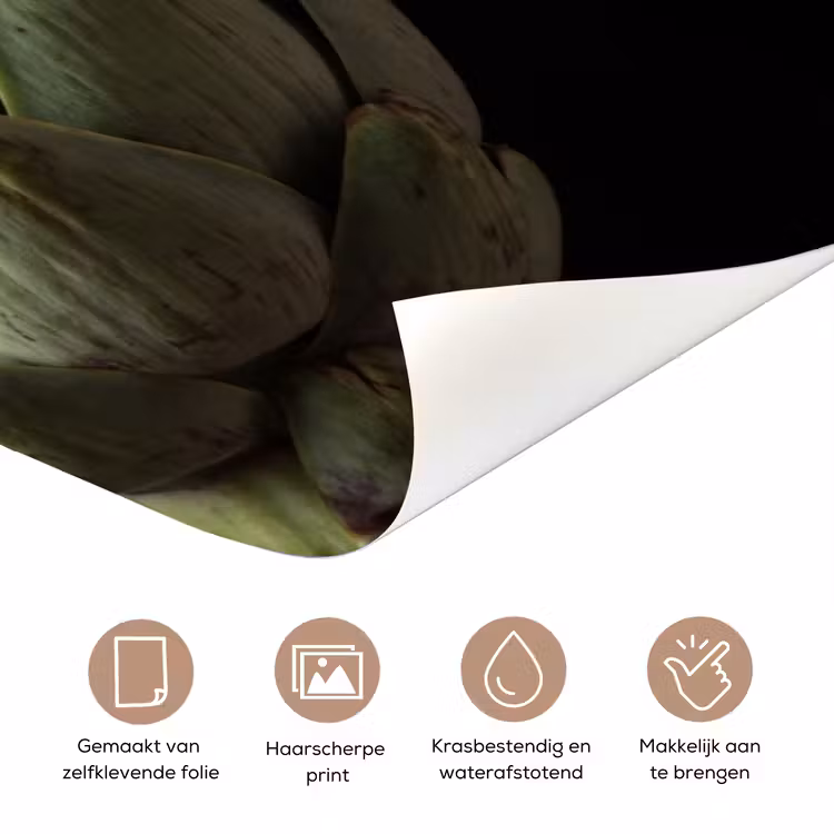 Deursticker - Artisjok - Groen - Eten — 3